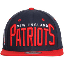 Load image into Gallery viewer, New Era New England Patriots Navy Vintage Clean Original Fit 9FIFTY Adjustable Hat