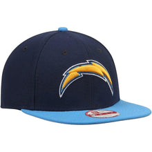 Load image into Gallery viewer, New Era Navy Los Angeles Chargers Southside Snap Original Fit 9FIFTY Adjustable Snapback Hat