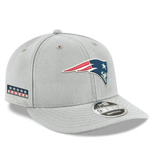 Load image into Gallery viewer, Nike New England Patriots Gray Crafted in the USA Low Profile 9FIFTY Adjustable Snapback Hat