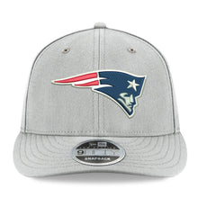 Load image into Gallery viewer, Nike New England Patriots Gray Crafted in the USA Low Profile 9FIFTY Adjustable Snapback Hat