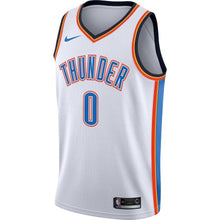 Load image into Gallery viewer, Russell Westbrook Oklahoma City Thunder White Swingman Jersey 2018 - 2019