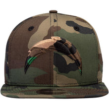 Load image into Gallery viewer, New Era Los Angeles Chargers Tonal Woodland Camo Capped 9FIFTY Adjustable Hat