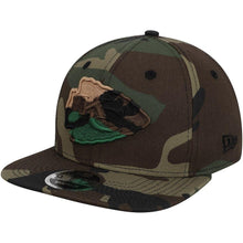 Load image into Gallery viewer, New Era Kansas City Chiefs Tonal Woodland Camo Capped 9FIFTY Adjustable Hat