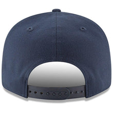 Load image into Gallery viewer, New Era New England Patriots Navy NFLxFIT 9FIFTY Adjustable Snapback Hat