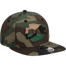 Load image into Gallery viewer, New Era Kansas City Chiefs Tonal Woodland Camo Capped 9FIFTY Adjustable Hat