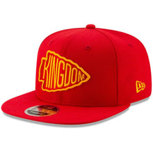 Load image into Gallery viewer, New Era Red Kansas City Chiefs Kingdom 9FIFTY Adjustable Snapback Hat