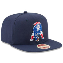 Load image into Gallery viewer, New Era New England Patriots Navy Original Vintage 9FIFTY Adjustable Snapback Hat