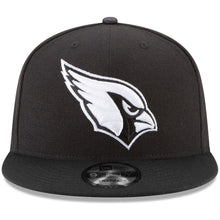 Load image into Gallery viewer, New Era Arizona Cardinals Black B-Dub 9FIFTY Adjustable Hat