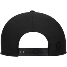 Load image into Gallery viewer, New Era NFL Shield Logo Black Original Fit 9FIFTY Adjustable Snapback Hat