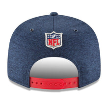 Load image into Gallery viewer, New Era New England Patriots Navy/Red 2018 NFL Sideline Home Historic Official 9FIFTY Snapback Adjustable Hat
