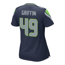 Load image into Gallery viewer, Shaquem Griffin Seattle Seahawks Women's Draft Pick Game Jersey – Navy 2018/2019