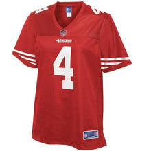 Load image into Gallery viewer, Nick Mullens San Francisco 49ers Pro Line Women's Player Jersey – Scarlet 2018/2019