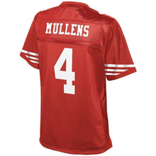 Load image into Gallery viewer, Nick Mullens San Francisco 49ers Pro Line Women's Player Jersey – Scarlet 2018/2019